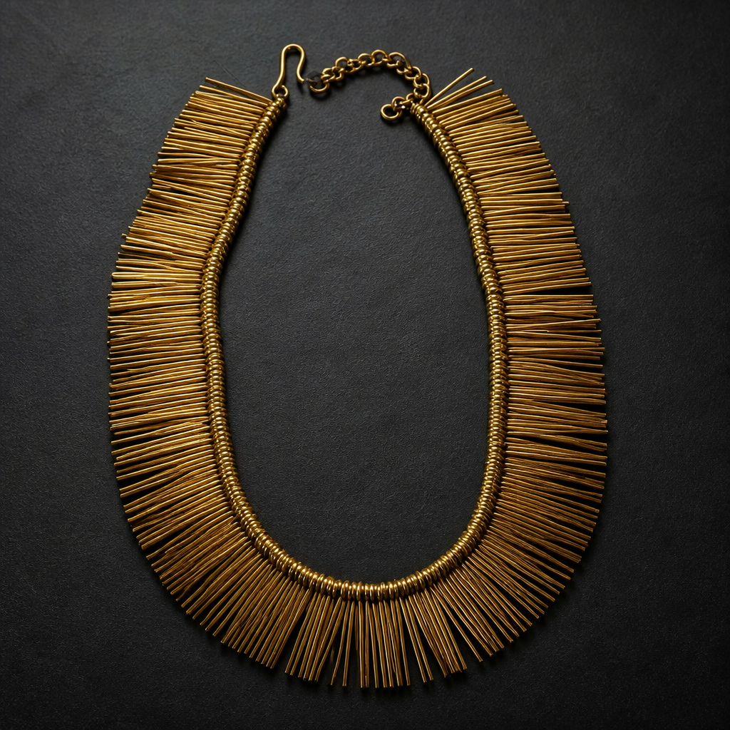 The Gilded Fan Collar