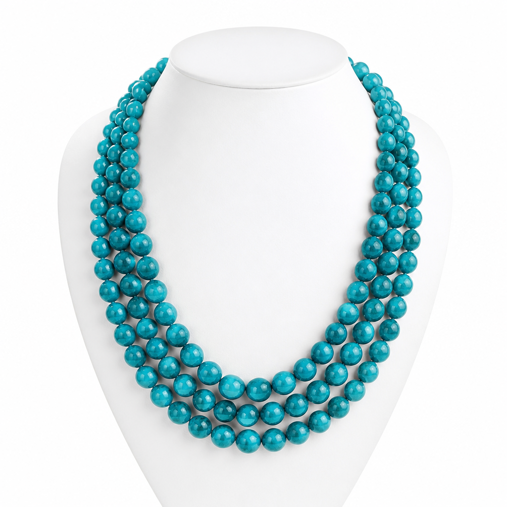 The Turquoise Cascade Necklace