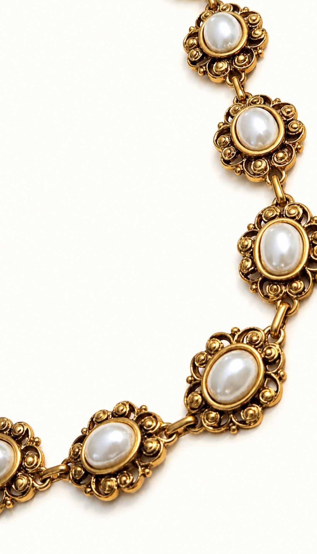 Pearl Necklace - Victorian Revival Jewelry