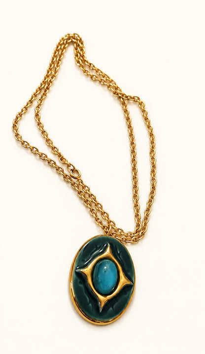 Celestia Eye Pendant Necklace