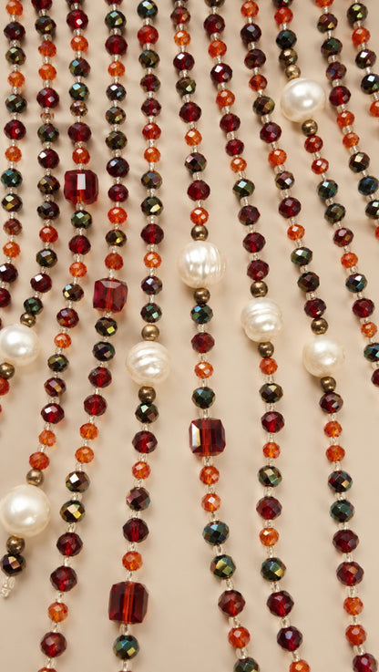 Imperial Crimson & Pearl Waterfall
