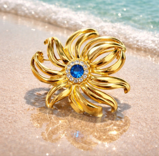 The Royal Azure Sunburst