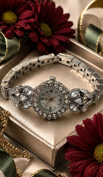 The Celestial Petal Cocktail Watch