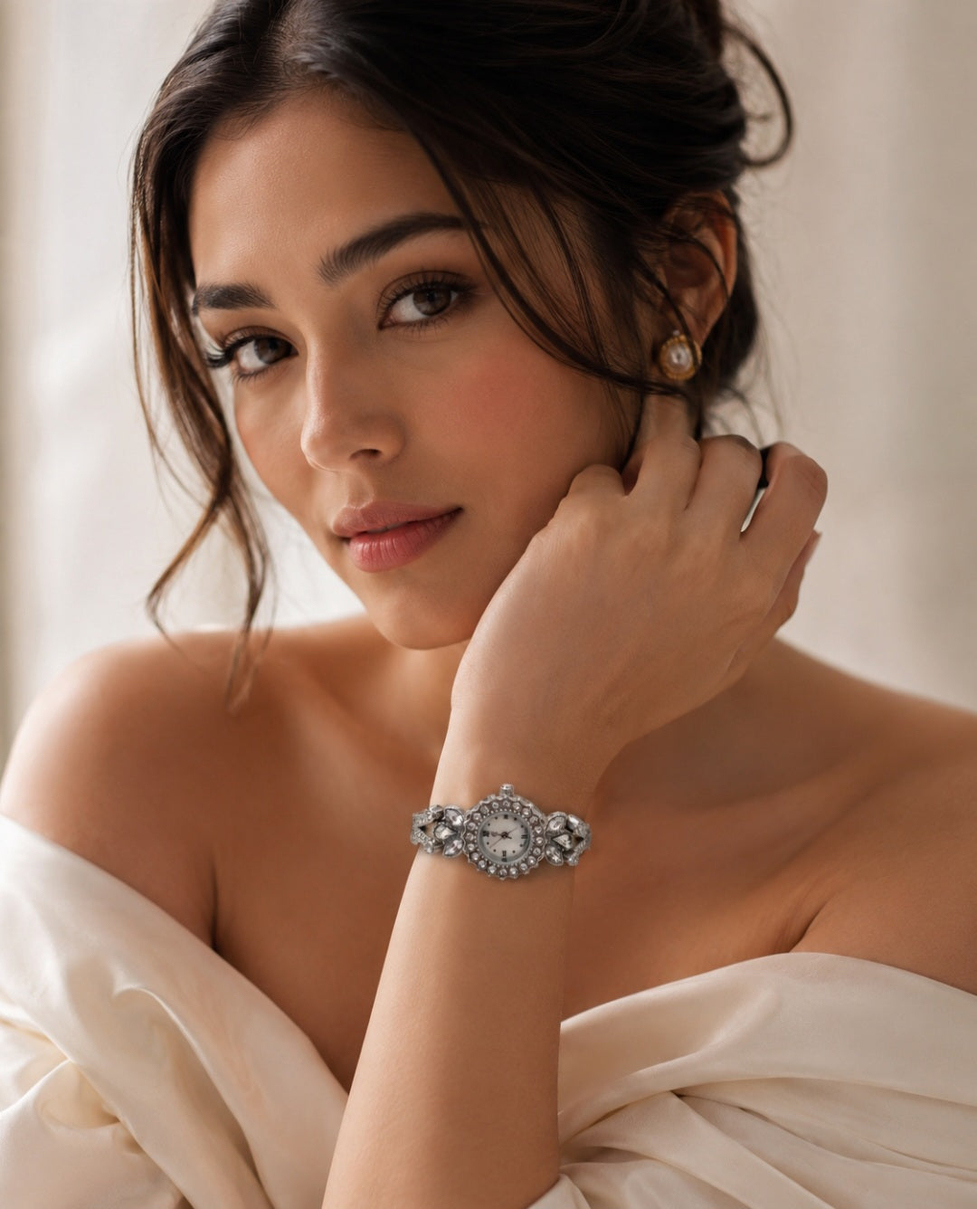 The Celestial Petal Cocktail Watch