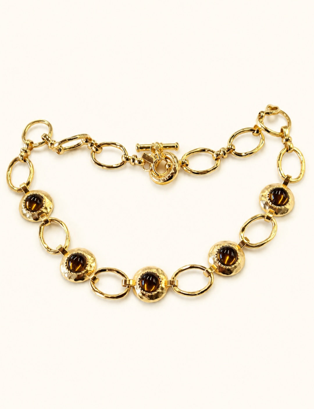 Vendôme Smoky Cabochon Choker