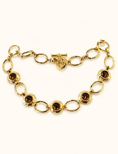 Vendôme Smoky Cabochon Choker
