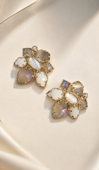 Twilight Mosaic Statement Earrings