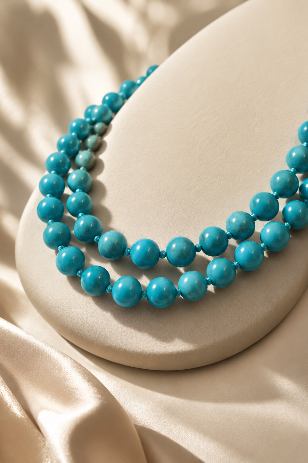 The Classic Turquoise Cascade Necklace