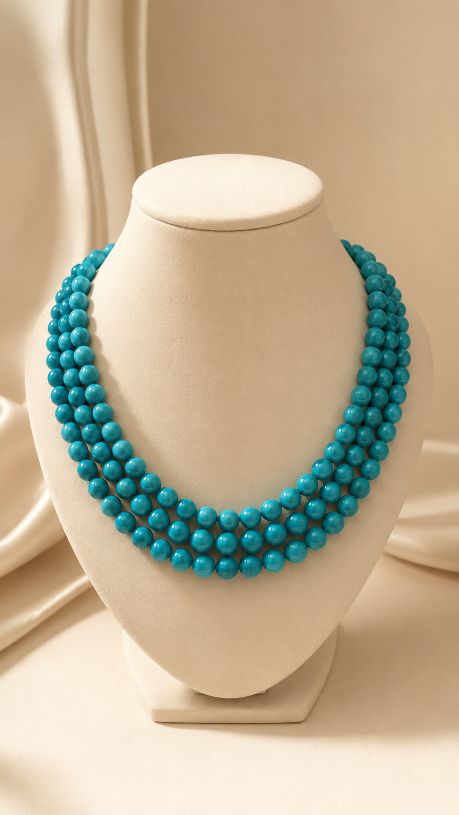 The Classic Turquoise Cascade Necklace