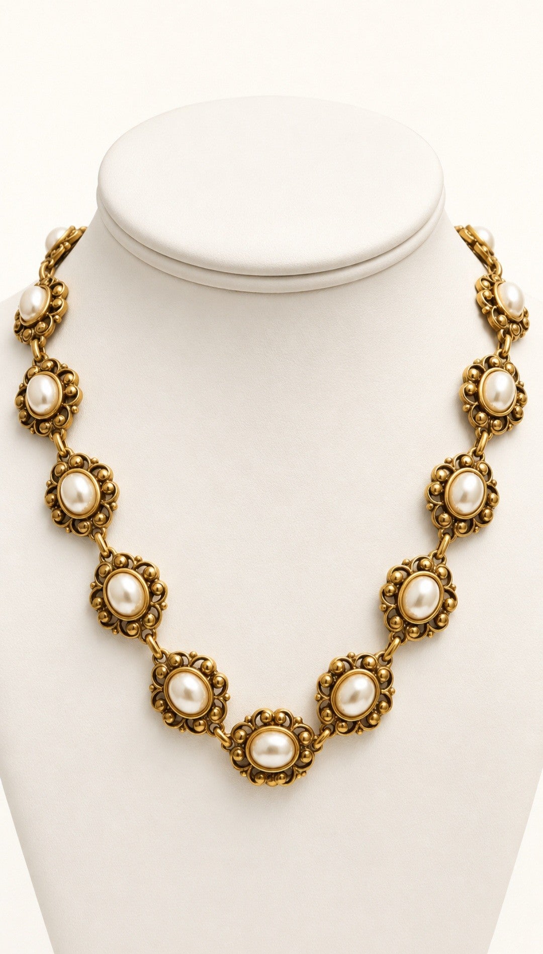 Pearl Necklace - Victorian Revival Jewelry