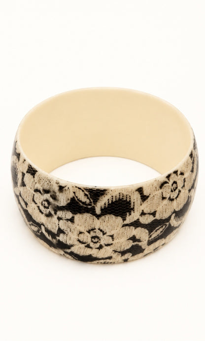 Noir Lace Heirloom Bangle