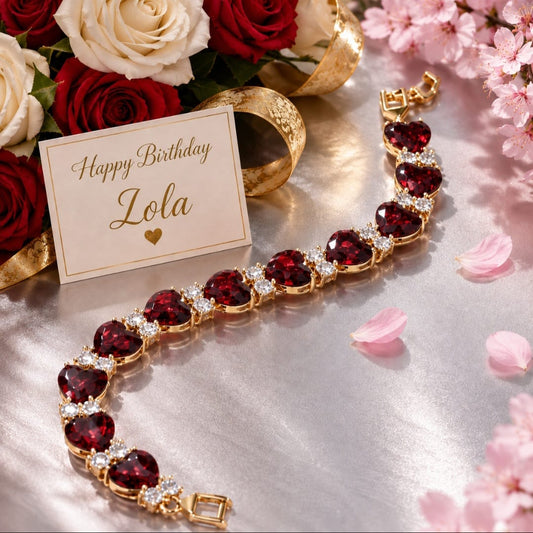 The Eternal Romance Heart Bracelet