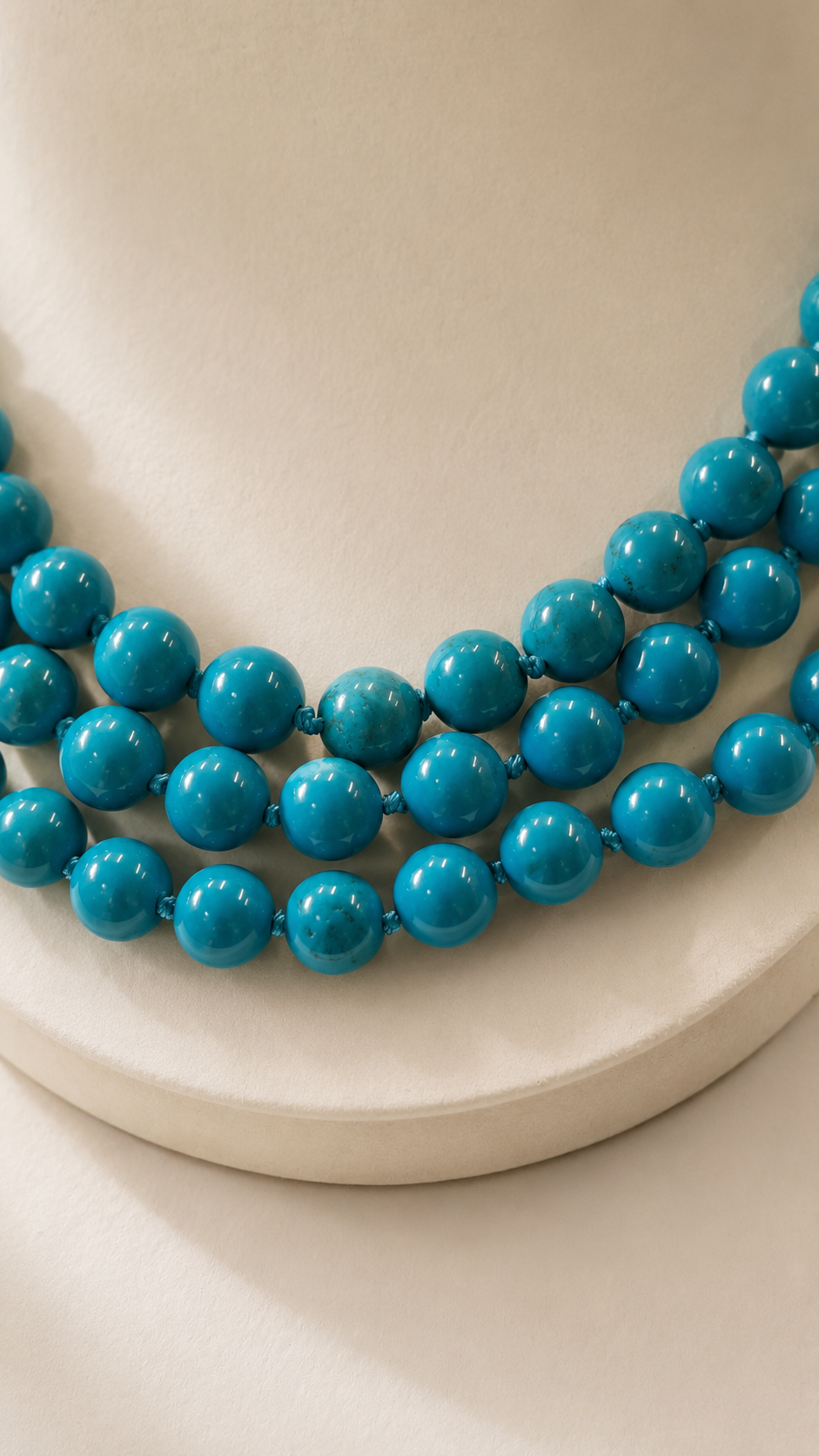 The Classic Turquoise Cascade Necklace