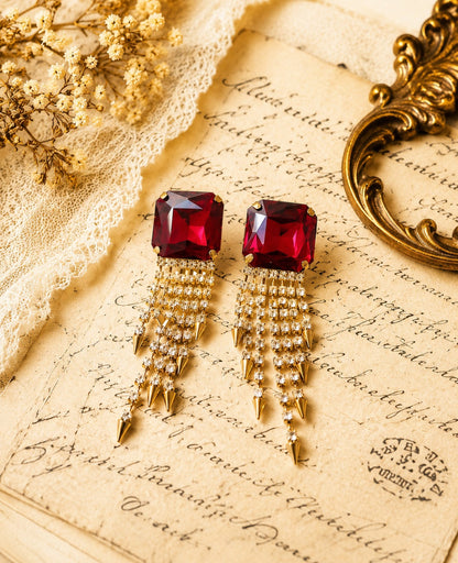 Rouge Royale Cascade Earrings