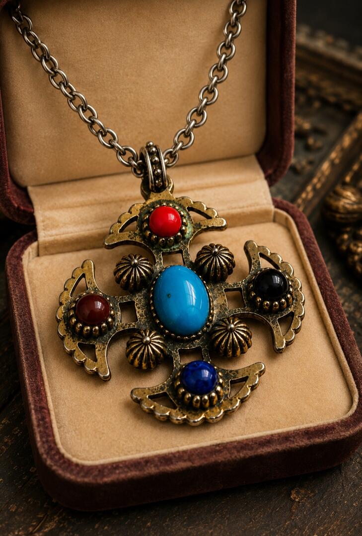 Highland Relic/Celtic Cross Necklace