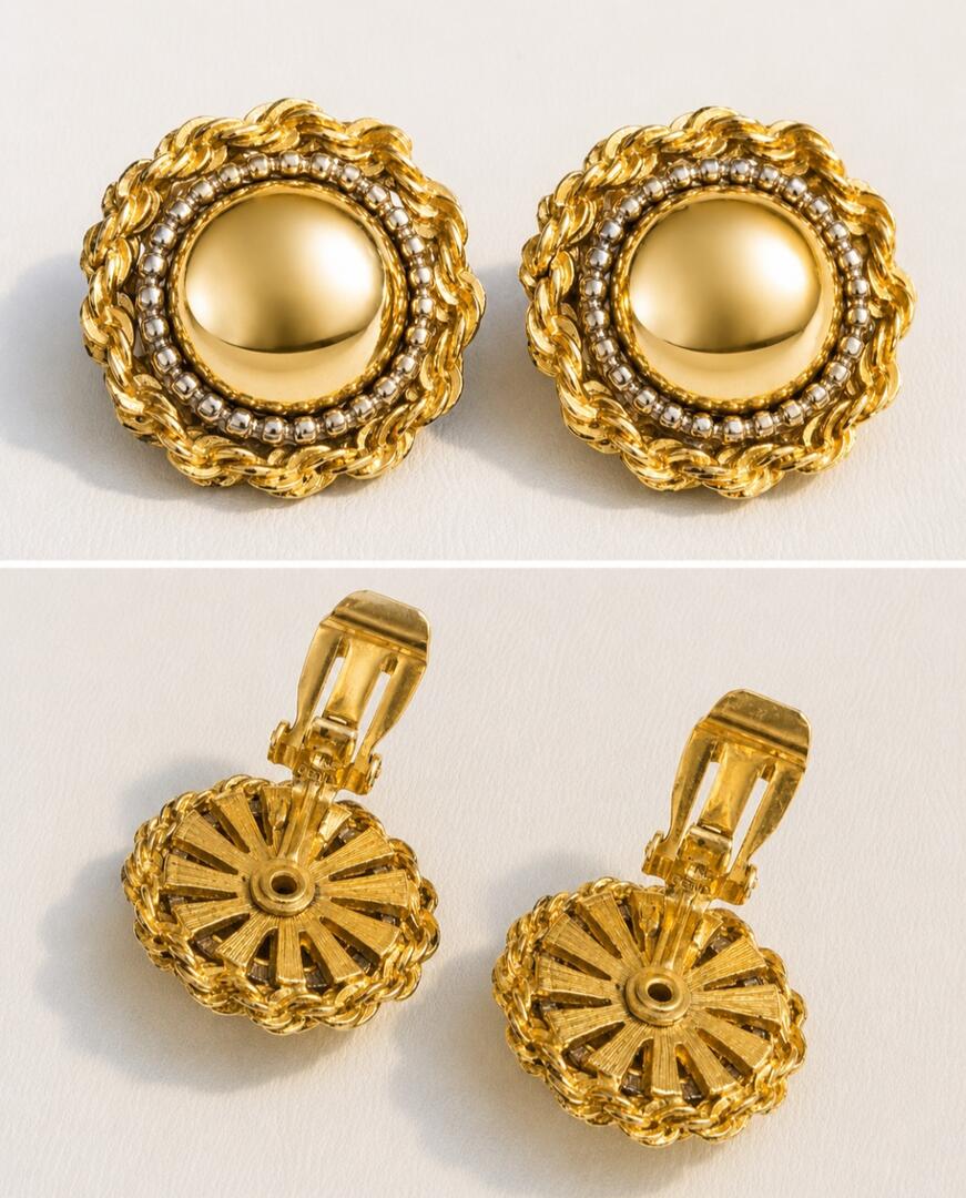 Mid-Century Regal Button Clips