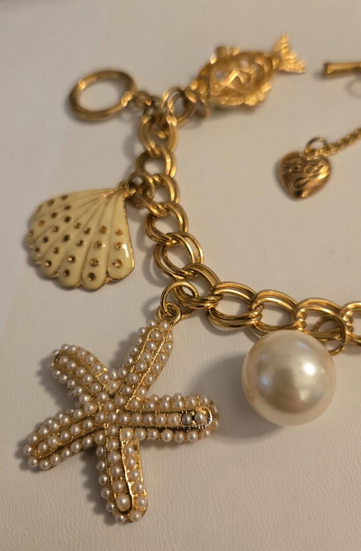 The Treasures of the Sea Statement Charm Bracelet