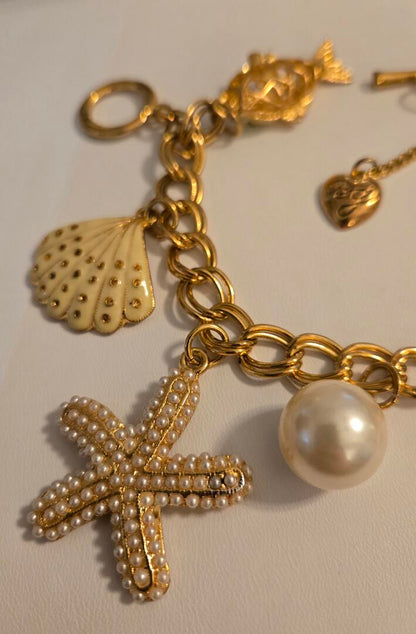 The Treasures of the Sea Statement Charm Bracelet