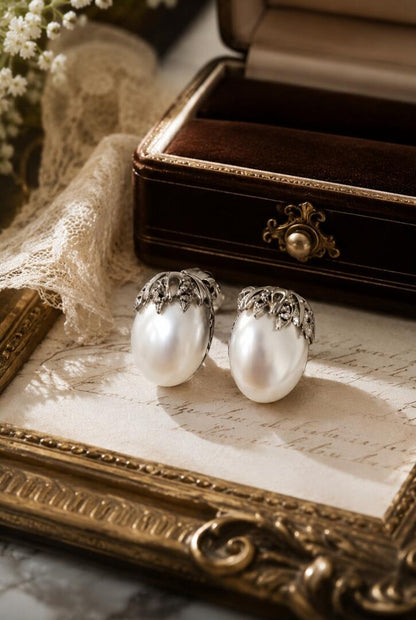 The Modern Heirloom Pearl Drop-Caps