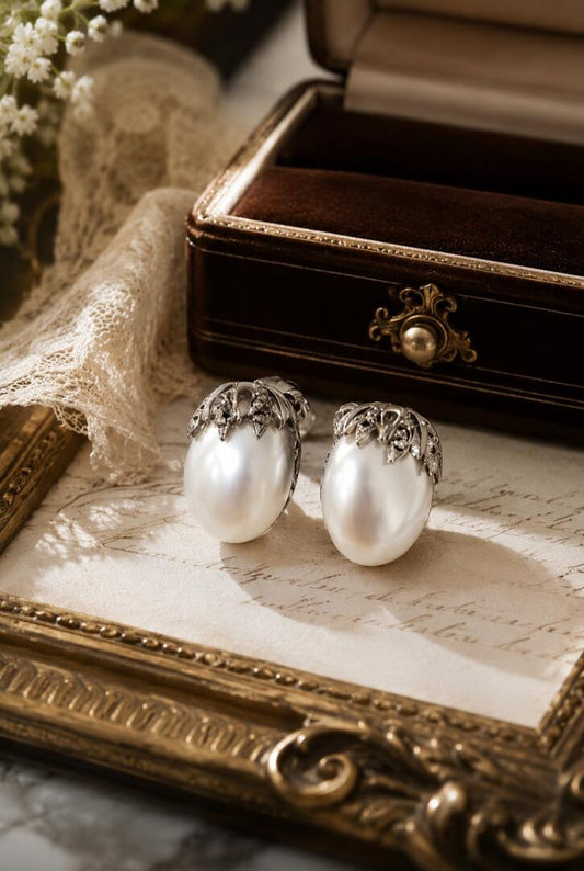 The Modern Heirloom Pearl Drop-Caps