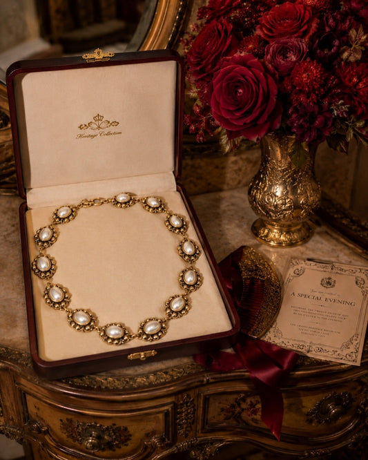 Pearl Necklace - Victorian Revival Jewelry