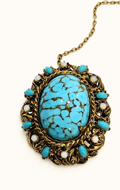 The Glasgow Azure Heirloom Brooch