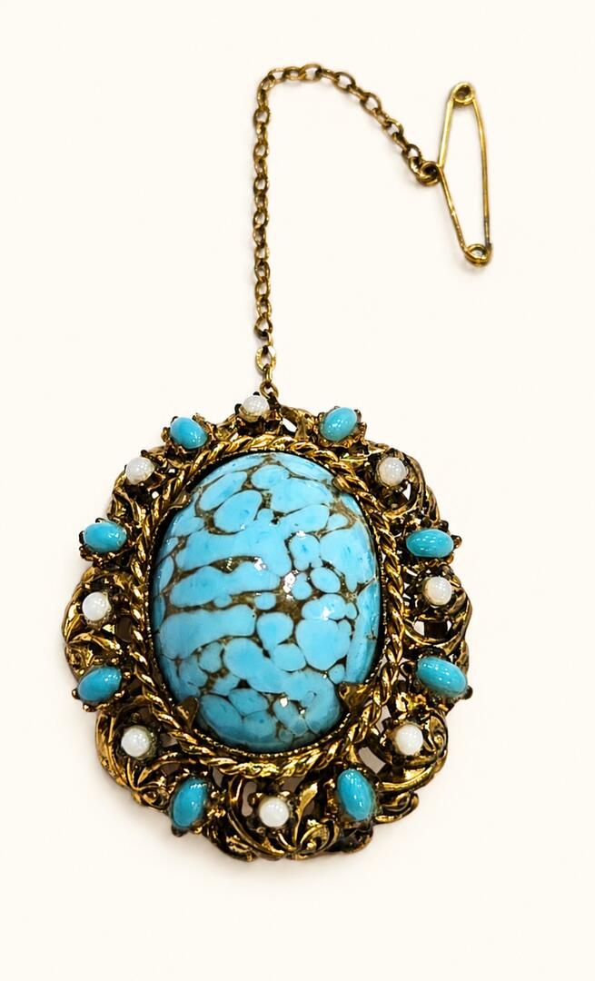 The Glasgow Azure Heirloom Brooch