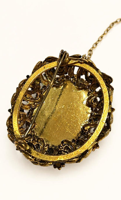 The Glasgow Azure Heirloom Brooch