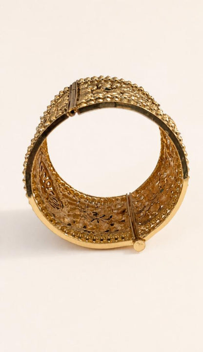 Byzantine Rosette Hinged Cuff