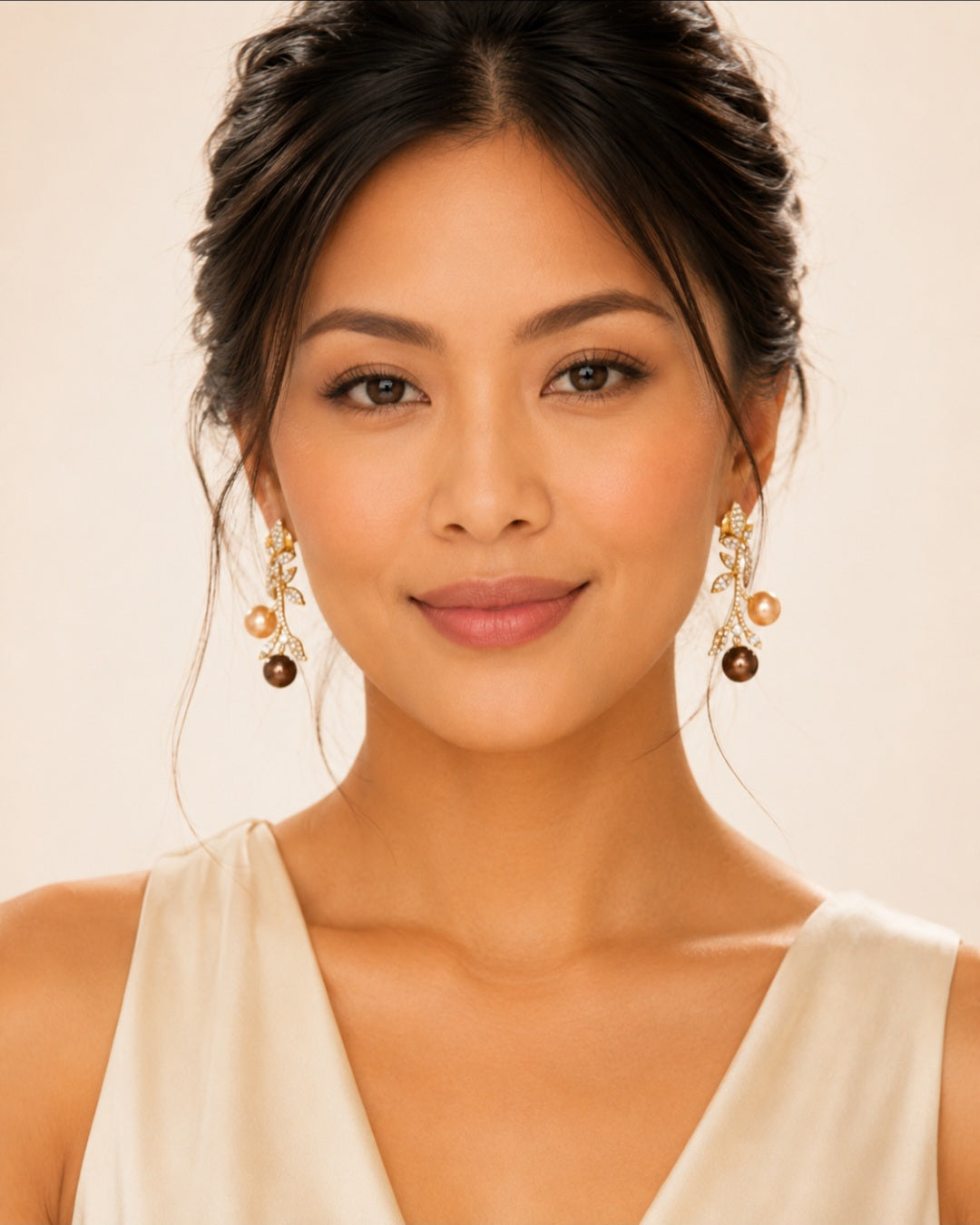 The Golden Vine Pearl Jewellery Set