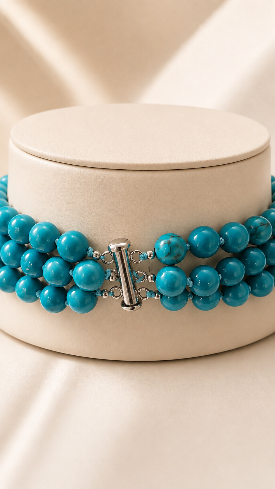 The Classic Turquoise Cascade Necklace