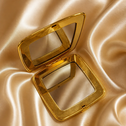 The Golden Dragonfly Handbag Mirror