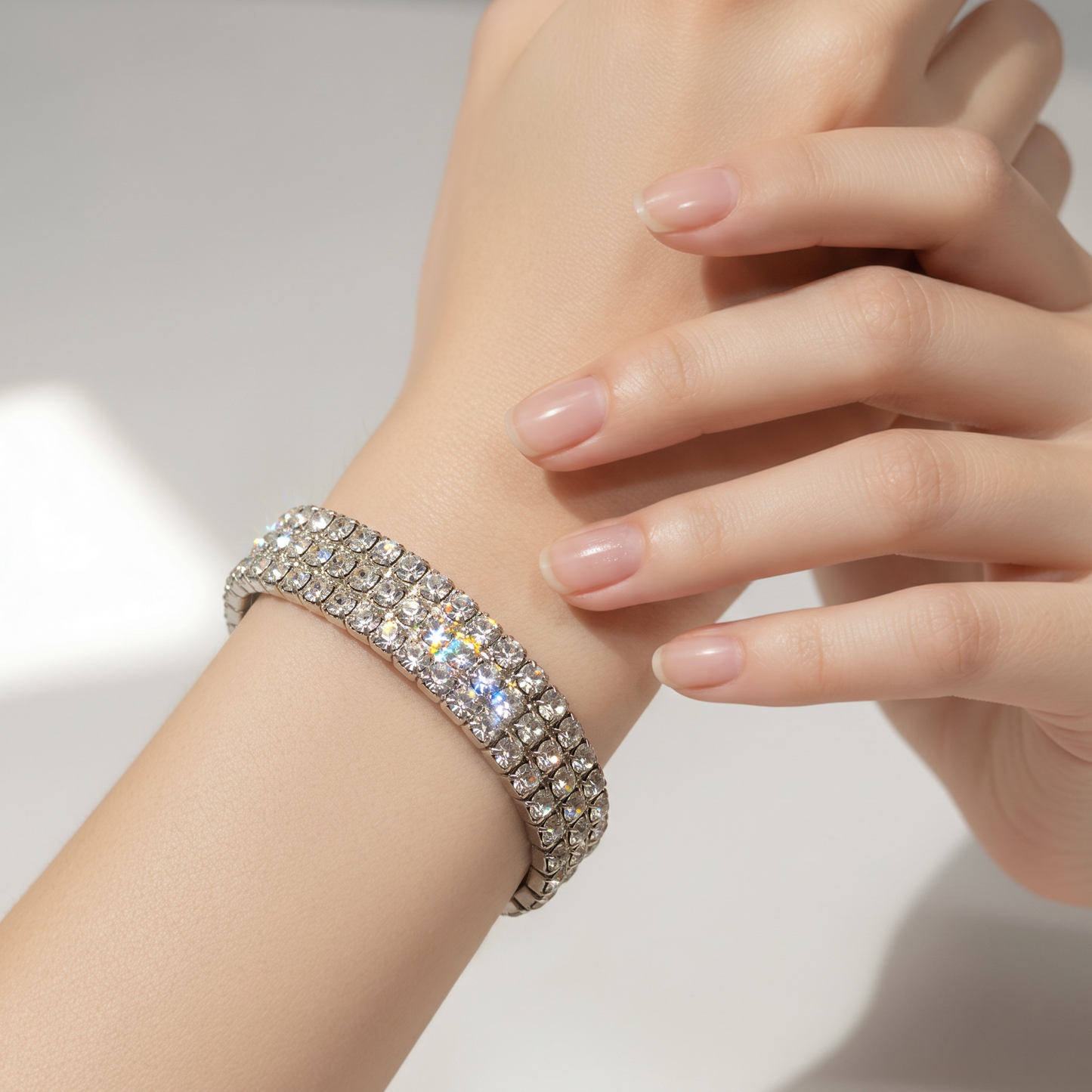 The Crystal Empress Bangle