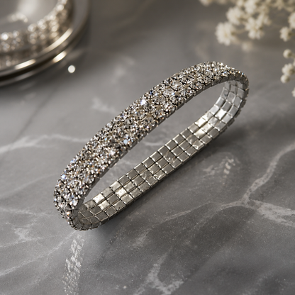 The Crystal Empress Bangle