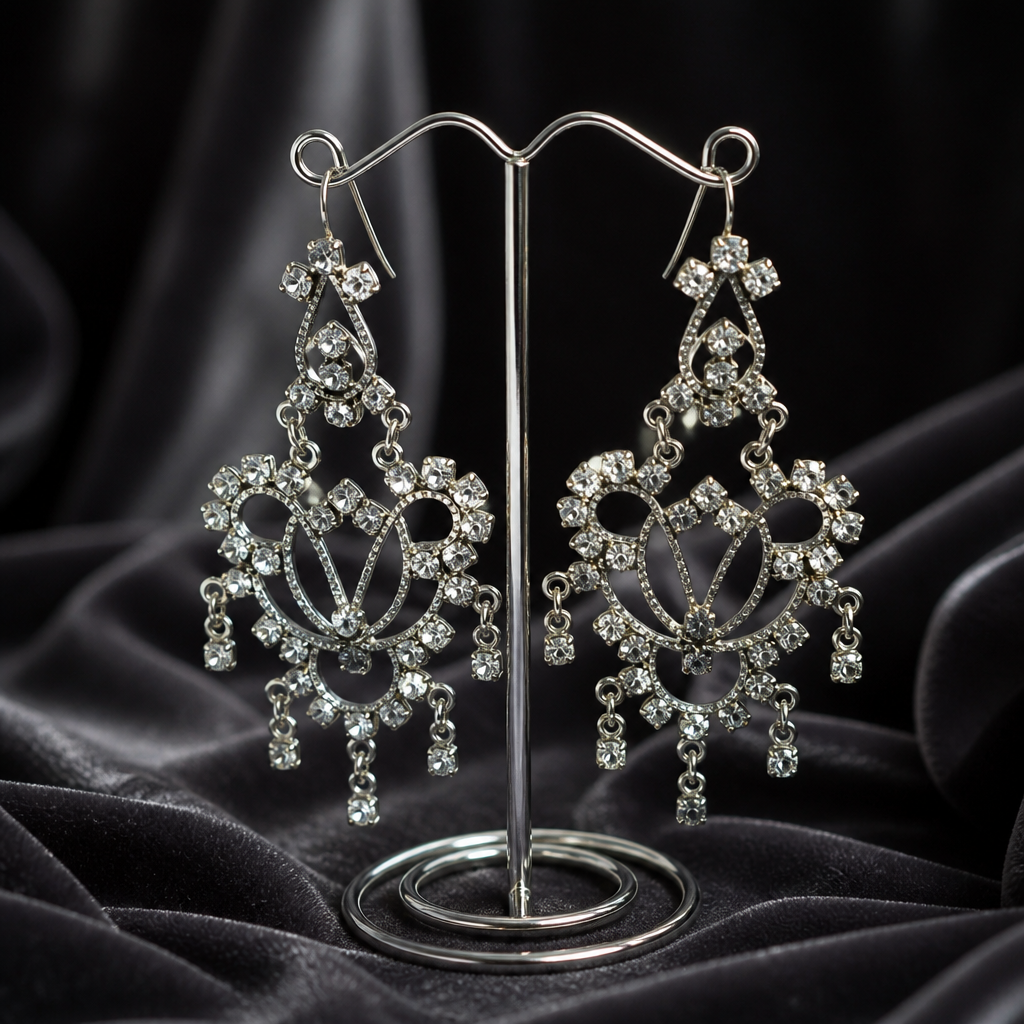 The Silver Chandelier Earrings