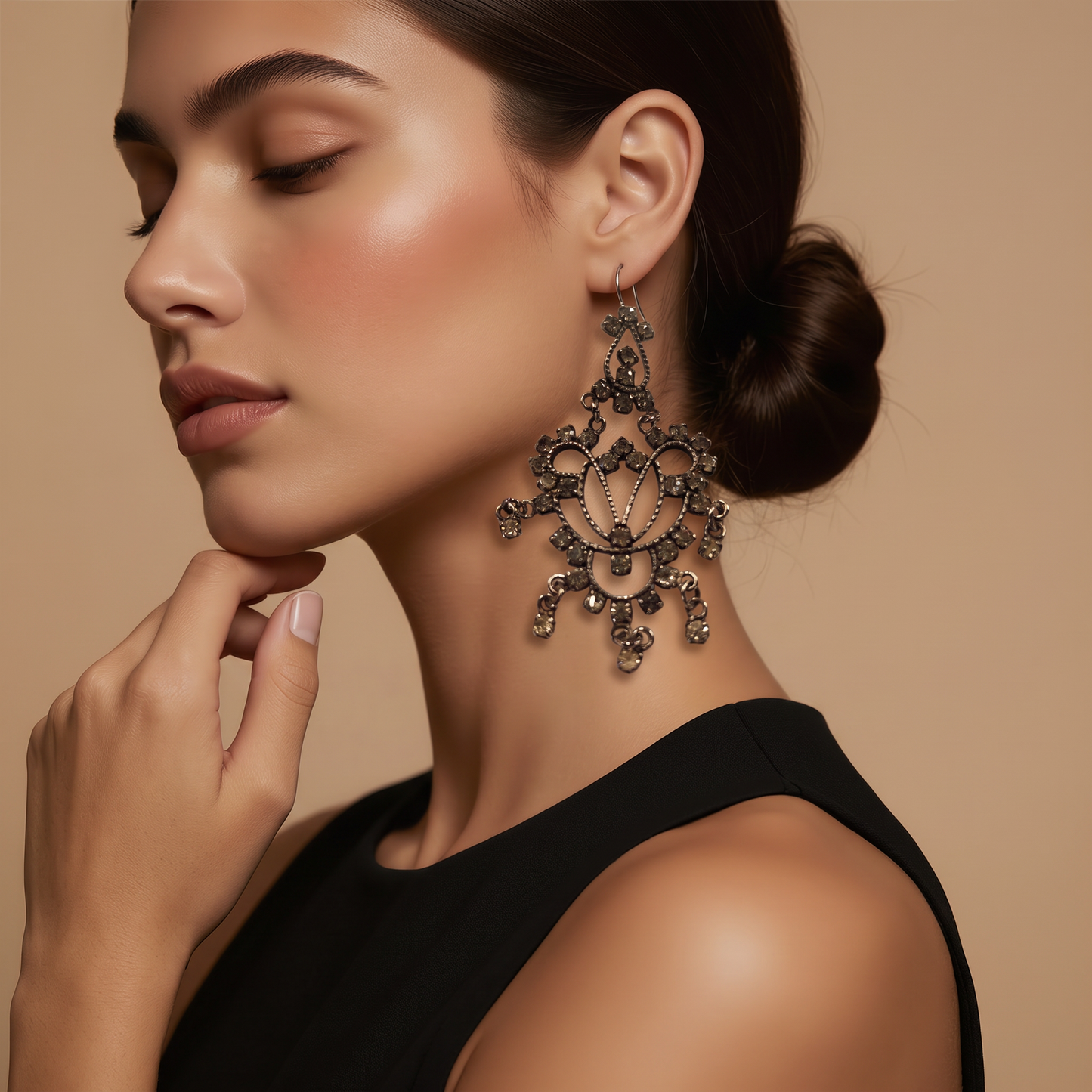 The Silver Chandelier Earrings
