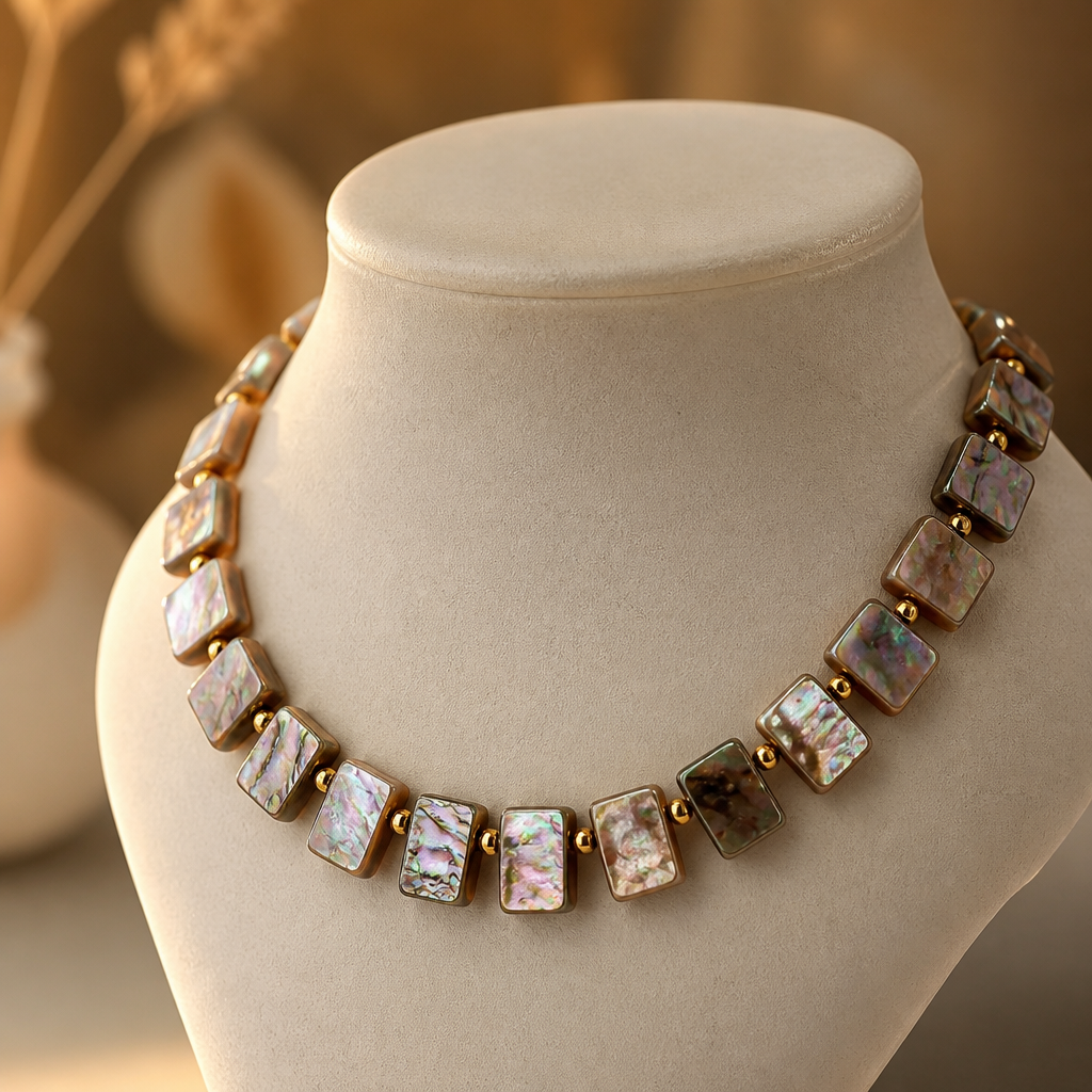 The Iridescent Peacock Necklace