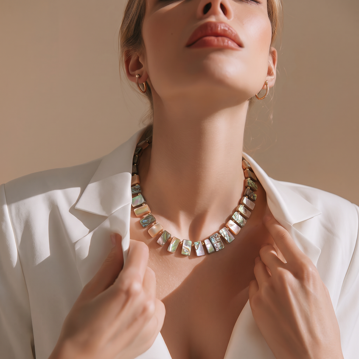 The Iridescent Peacock Necklace