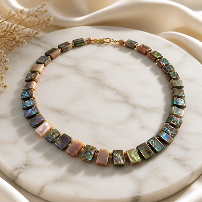 The Iridescent Peacock Necklace