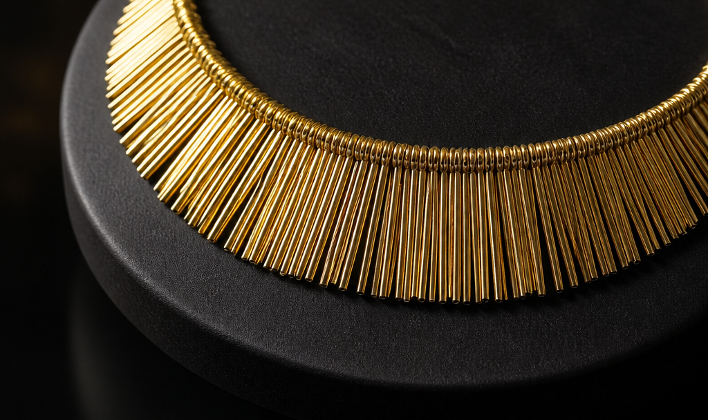 The Gilded Fan Collar