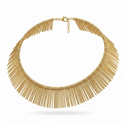 The Gilded Fan Collar