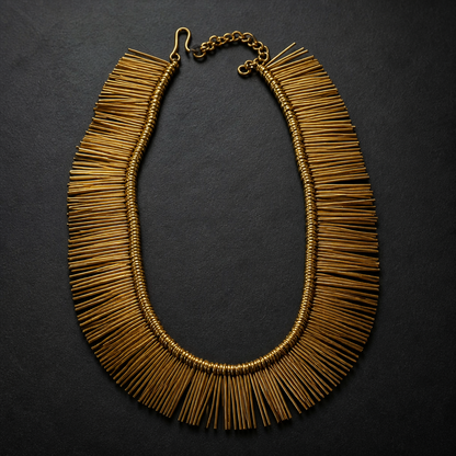 The Gilded Fan Collar