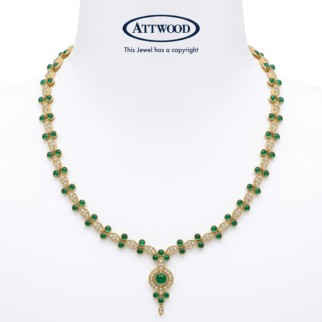 The Emerald Garden Necklace