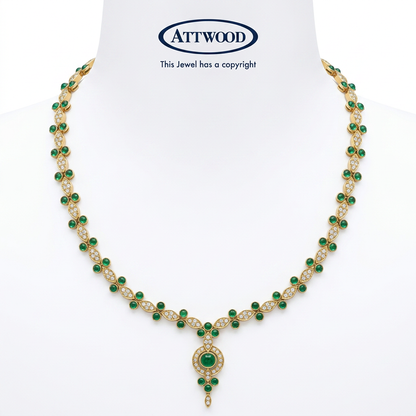 The Emerald Garden Necklace