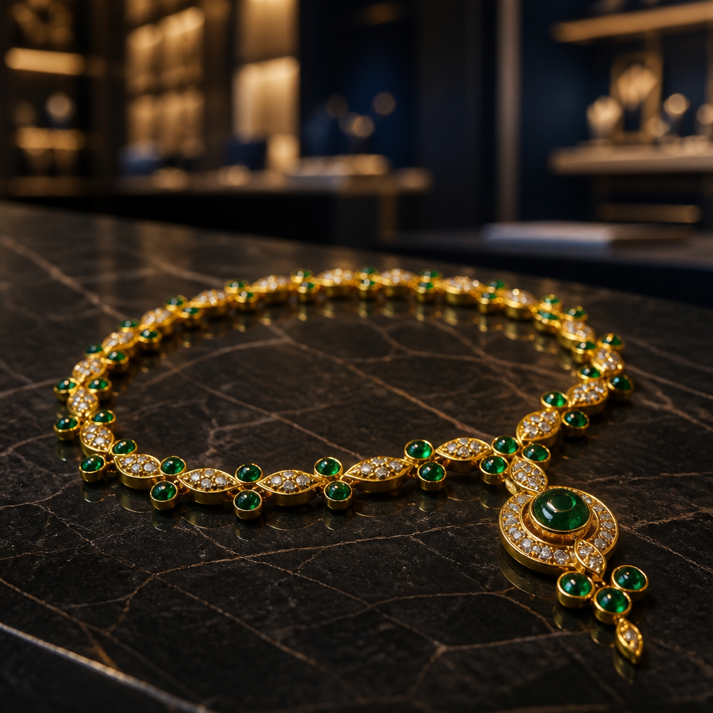 The Emerald Garden Necklace