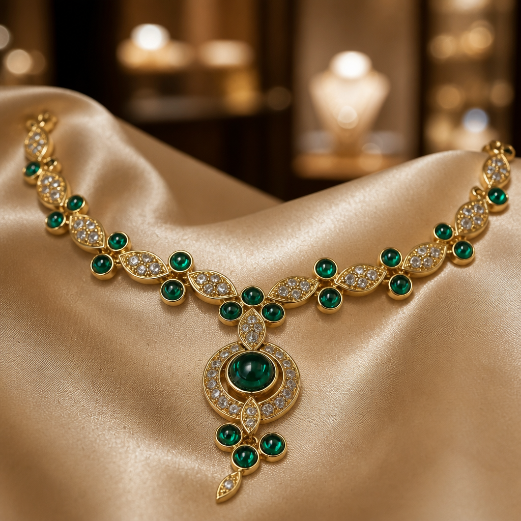 The Emerald Garden Necklace