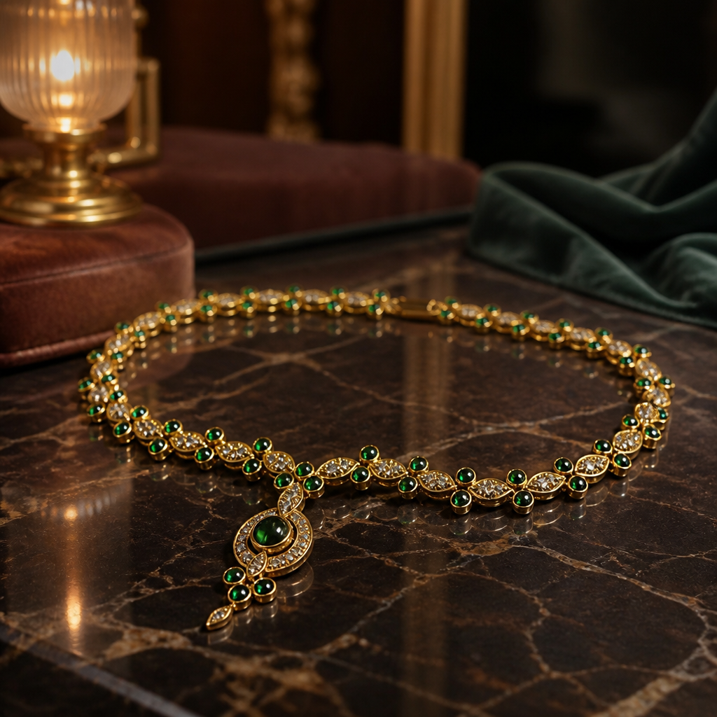 The Emerald Garden Necklace