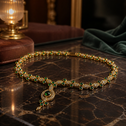 The Emerald Garden Necklace