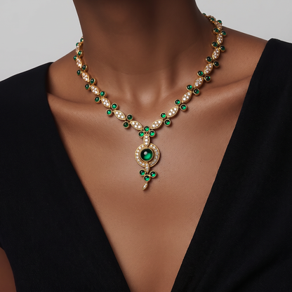 The Emerald Garden Necklace