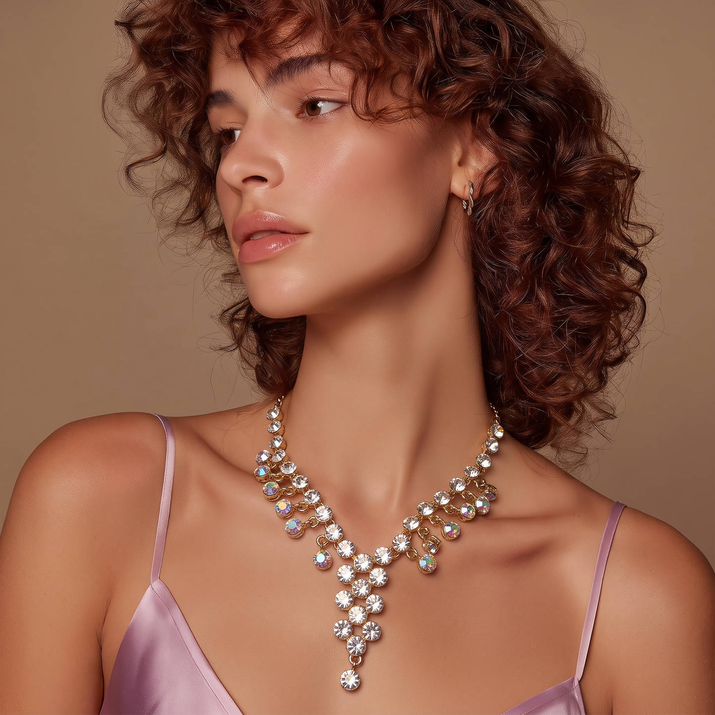 The Golden Cascade Necklace